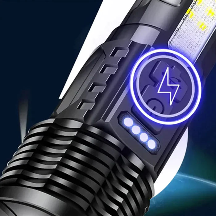 Kit Lanternă Tactică cu Laser GERMANĂ + Cutie + Baterie Extra Gratuită – TitanLux™