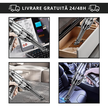 Aspirator auto portabil 3 în 1 - PowerMax