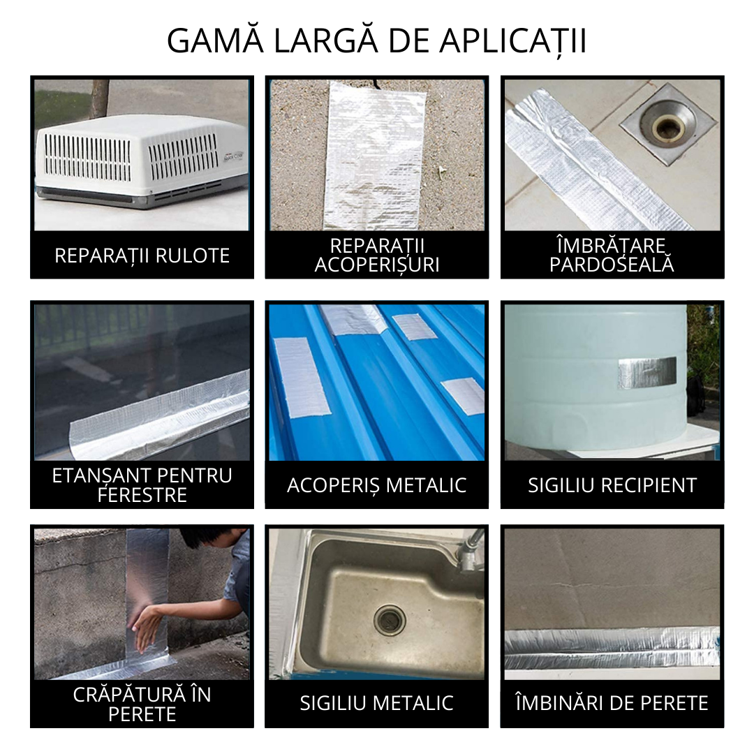 Bandă de etanșare rezistentă