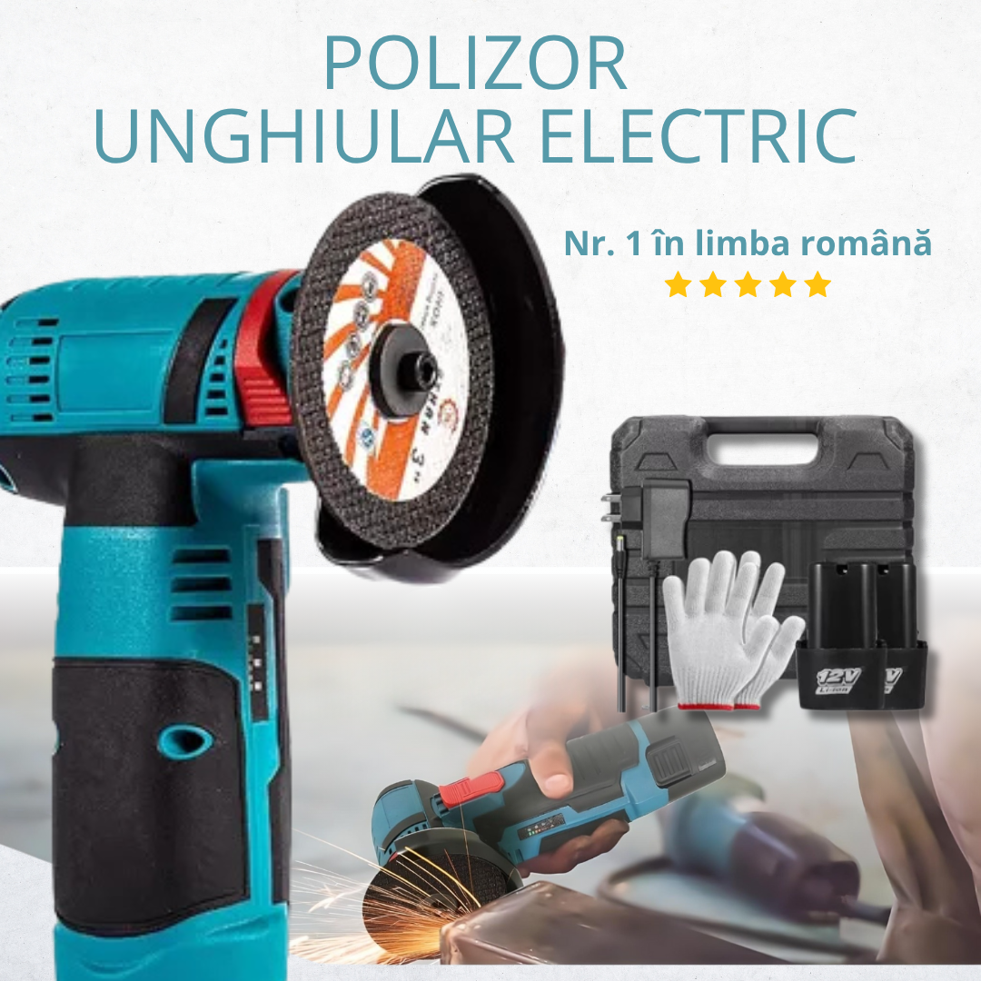 Polizor unghiular electric - Master™ (Kit complet german)