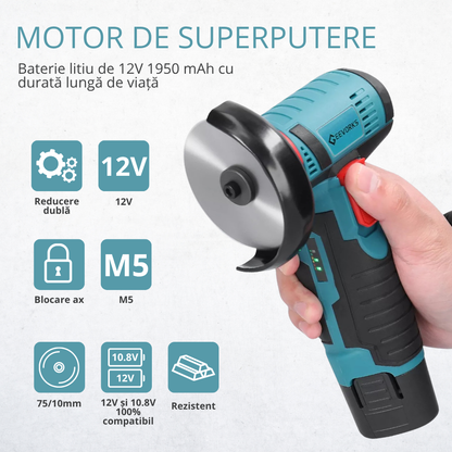 Polizor unghiular electric - Master™ (Kit complet german)