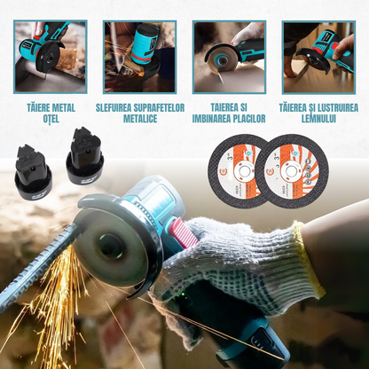 Polizor unghiular electric - Master™ (Kit complet german)