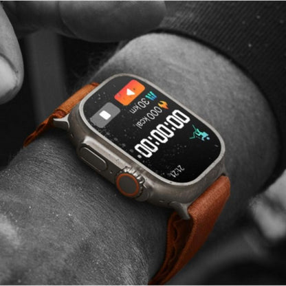 Ultra PRO Smartwatch™ cu 2 curele (portocaliu + negru)