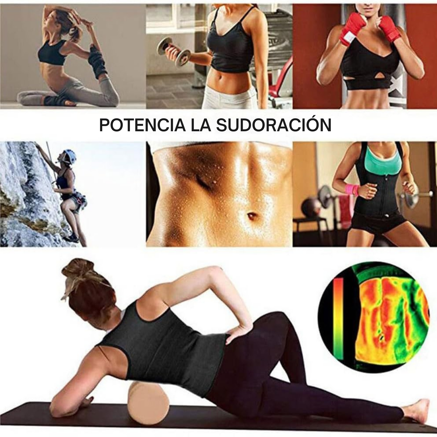 Tricou Reductor cu Efect de Saună UNISEX – Burner™