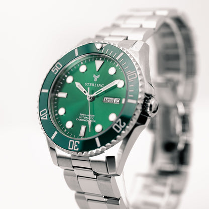 Ceas Elvețian Oruss Sterling Ascend Submarine – Verde Metalizat
