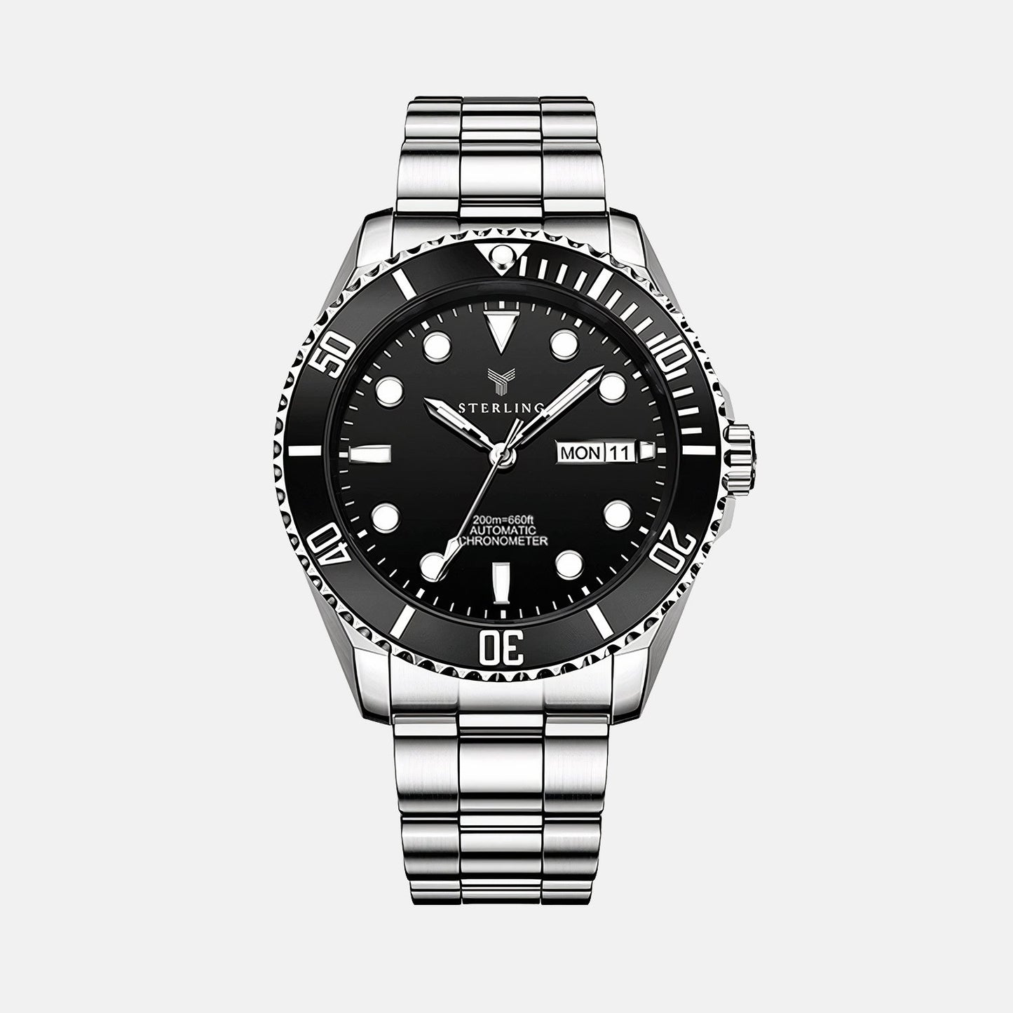Ceas Elvețian Oruss Sterling Ascend Submarine – Negru Metalizat