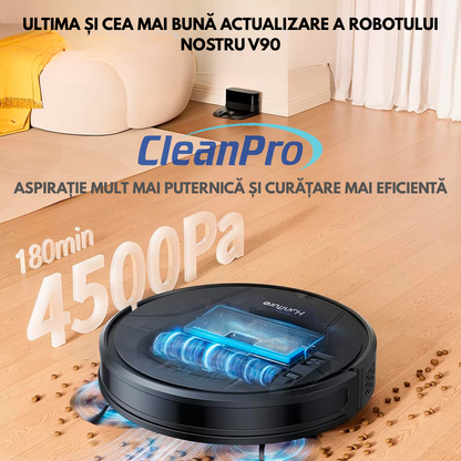 Aspirator robot inteligent 3 în 1 CleanPro™