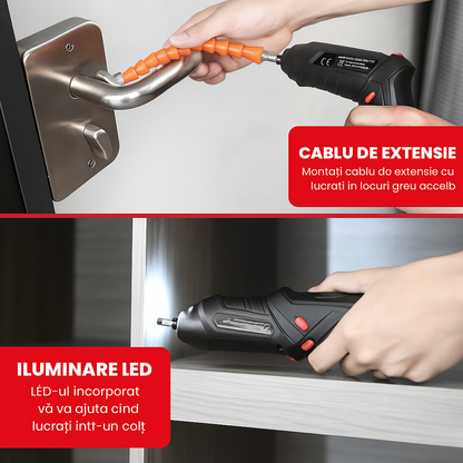 Set complet de șurubelnițe electrice Boxter™