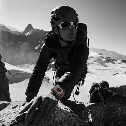 Ultra PRO Smartwatch™ cu 2 curele (portocaliu + negru)